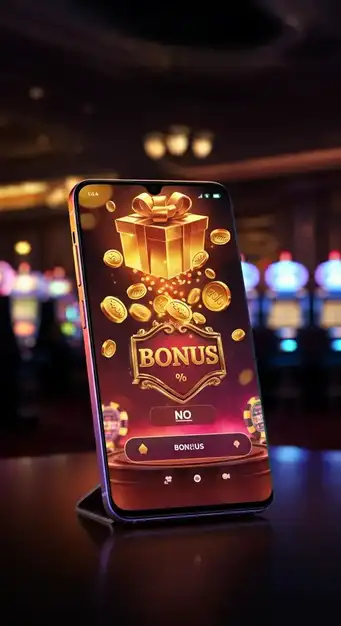 Gedetailleerde weergave van de welkomstbonusaanbieding van Slot Monkey Casino, inclusief bonusgeld en gratis spins, klaar om geclaimd te worden door nieuwe spelers.